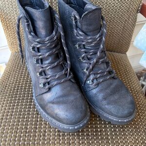 Women’s Sorel Black Winter (Combat) Boots